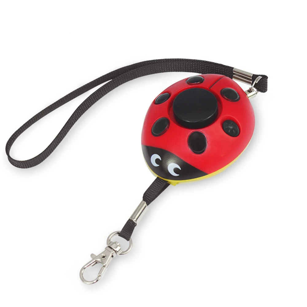 Self Defense Alarm 130dB Beetle Girl Women Security Protect Alert Personal Safety Alarms Scream Loud Keychain Emergency Alarm