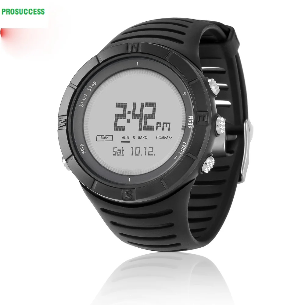 SPV806 Date Time Display Weather Forecast Compass Barometer Altimeter Chronograph   Thermometer measuring Smart  Watch