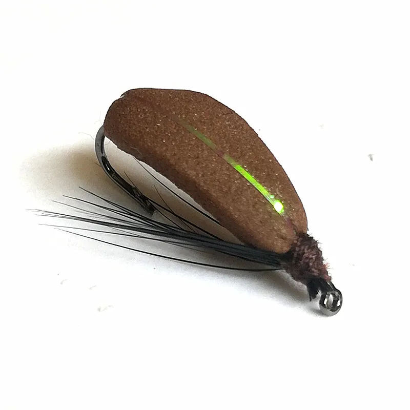 KKWEZVA 20pcs fishing fly lures insect dry floating type insect similar to artificial fly bait Trout bait fishing Tackle