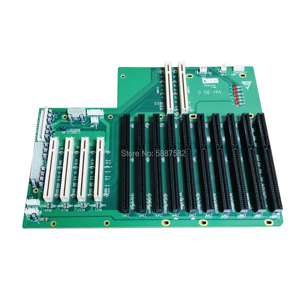 Backplanes industri 4U 4 * PCI 8 * ISA PCA