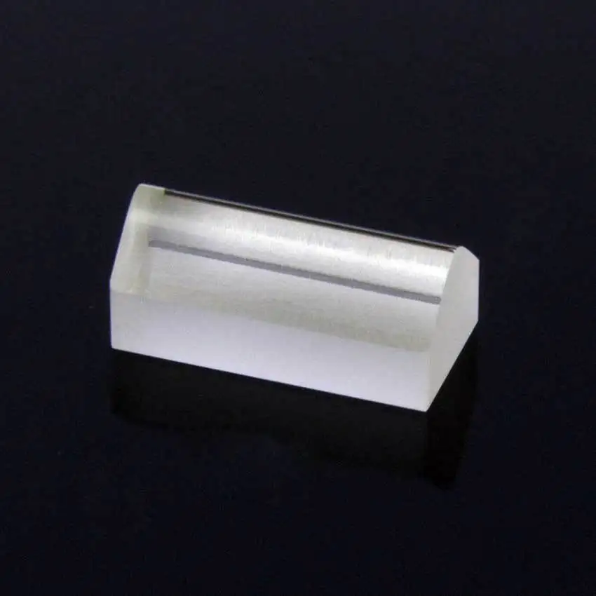 Incident Light Spot 5mm Divergence Angle 90 Degree Coating 400 ~ 700nm Optical Glass Square Powell Lens