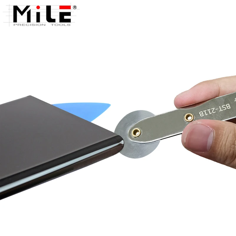 مجموعة أدوات الفتحه الشاملة لإصلاح الهاتف المحمول Mile-Universal ، عتلة تفكيك معدنية ، نقب فولاذية للهاتف المحمول ، أداة يدوية