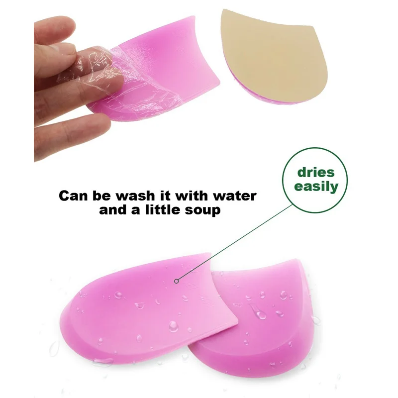 1 par de palmilhas ortopédicas, inserções de sapato, medial e calcanhar lateral, almofadas de silicone, corretivas, tipo o/x, perna para mulheres/homens