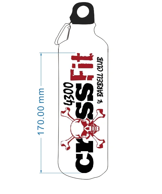 750ML Bottle DIY customize colorful print LOGO photo for Sport Club Hiking Bike with hook Travel Aluminium Portable MAZWEI