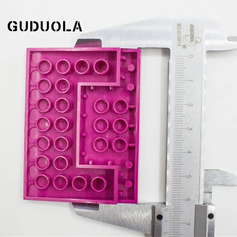 Guduola Slope 6x8 (10°) (4515)MOC Brick Building Block DIY Educational Toys Parts 8pcs/LOT