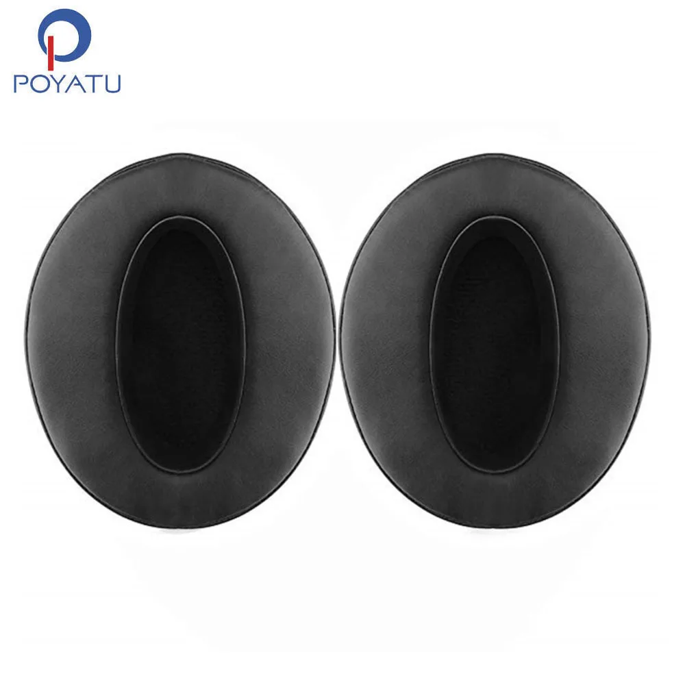 POYATU For Sennheiser HD458BT HD350BT Ear Pads Earpads For Sennheiser HD 458BT HD 350BT Ear Pads Headphone Earpads Cushion Cover