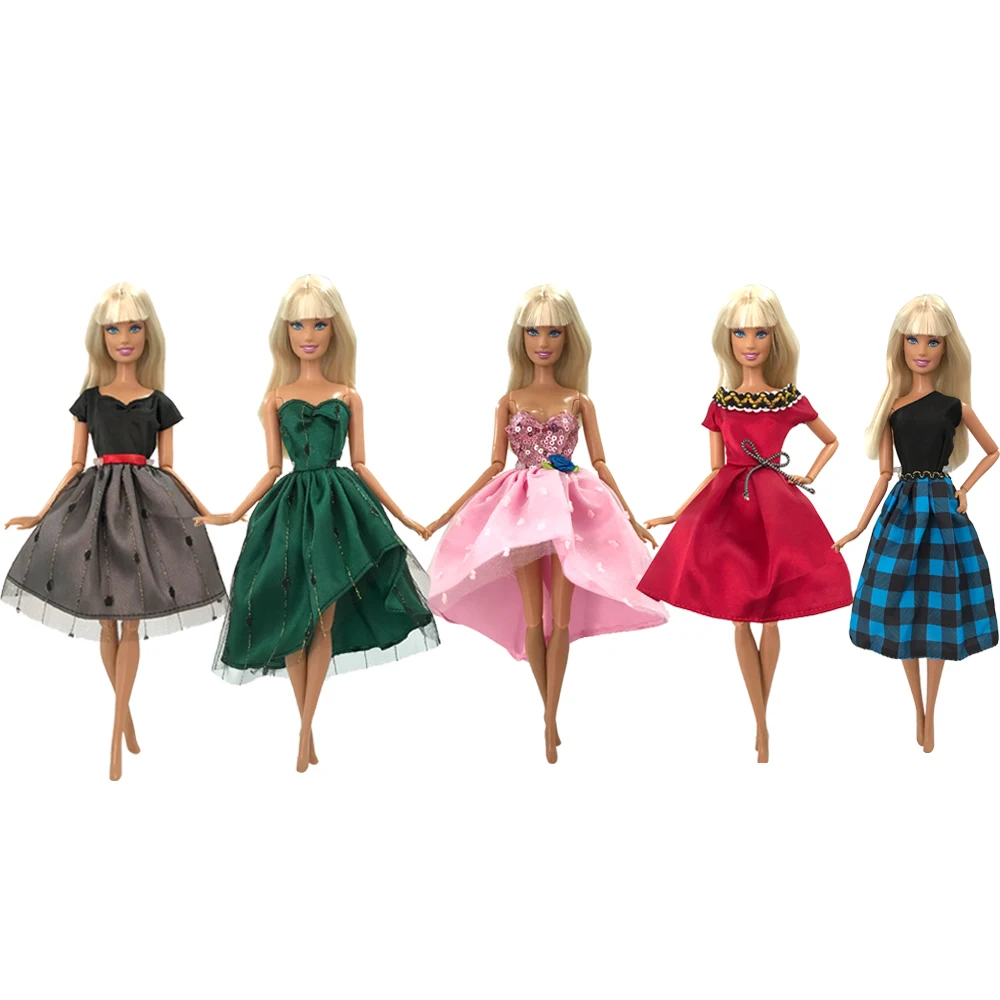 

NK 5 PCS Fashion Doll Ballet Dress 11.5 Inch Doll Clothes Costume 1/6 Doll Accessories Kids & Baby Dollhouse Toy Girl Gift