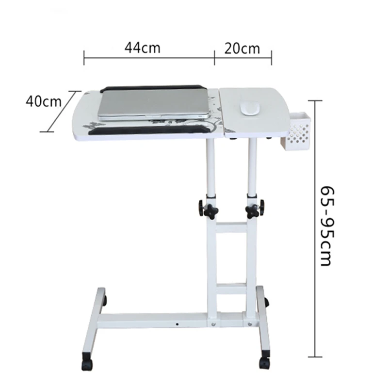 Delivery Normal Foldable Computer Table Adjustable Portable Laptop Desk Rotate Laptop Bed Table Can Be Lifted Standing Desk