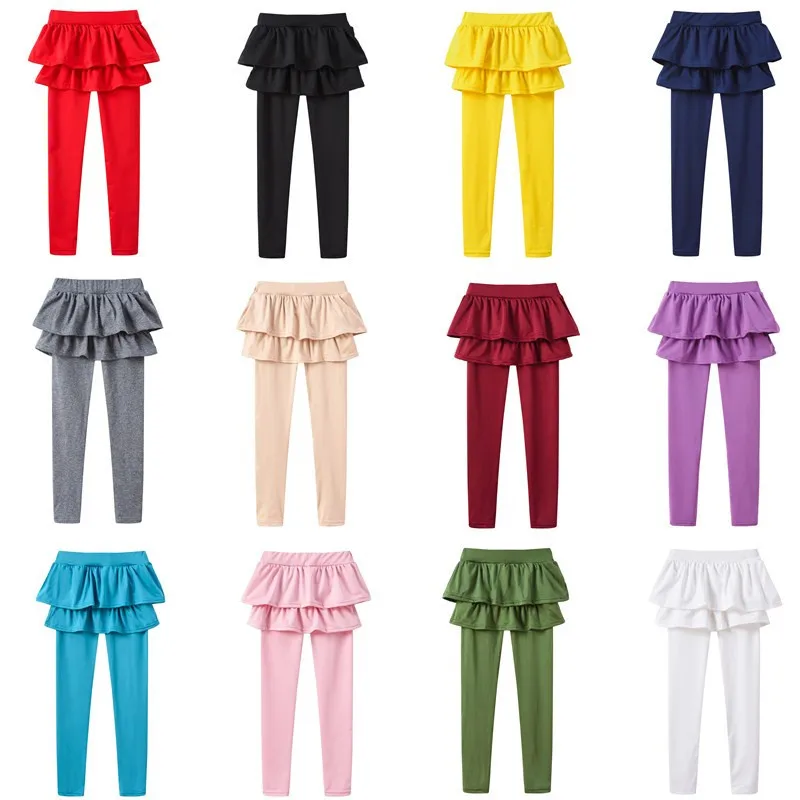 Girls Leggings Pants Children High Quality Sweatpants Teens Girls Trousers Kids Fashion School Pants Baby Girl Cotton Leggings