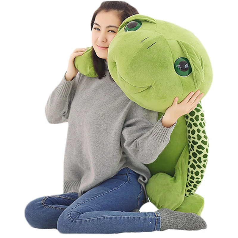 Giant Animal Turtle Doll Large Cute Tortoise Sleeping Pillow Cute for Girl Birthday Gift Deco 59inch 150cm DY50734