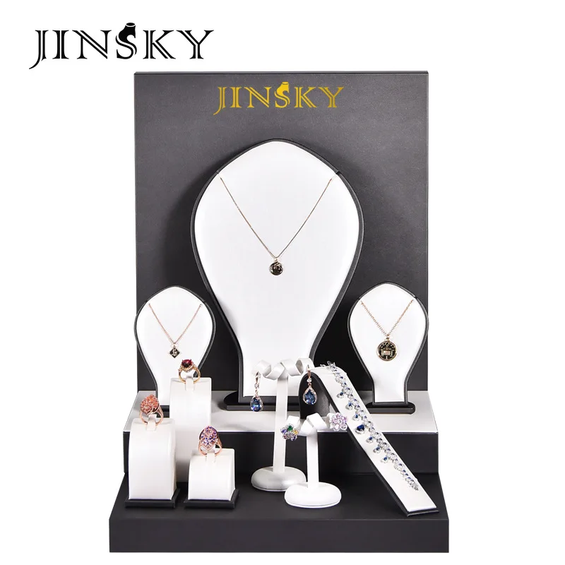 New Jewelry Shop Window Display Props Set Ring Necklace Earring Display Stand Jewelry Display Stand