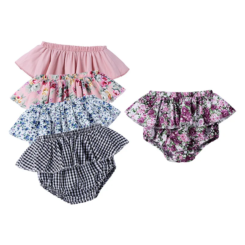 Cute Print Baby Girls Shorts PP Skirt Pants Children Bloomers Summer Newborn Infant Underpant Clothes