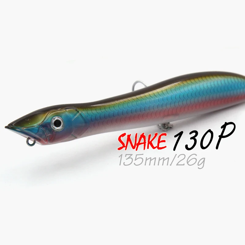 Wondershot B01 Popper Topwater – Señuelo de superficie para lubina - imagen 3