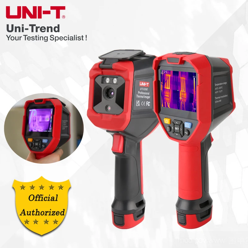 UNI-T-Imageador Térmico Infravermelho Inteligente, Caldeira De Motor Elétrico, Sideromacaria, Inspeção De Temperatura, Instrumento, UTi320E, IP54