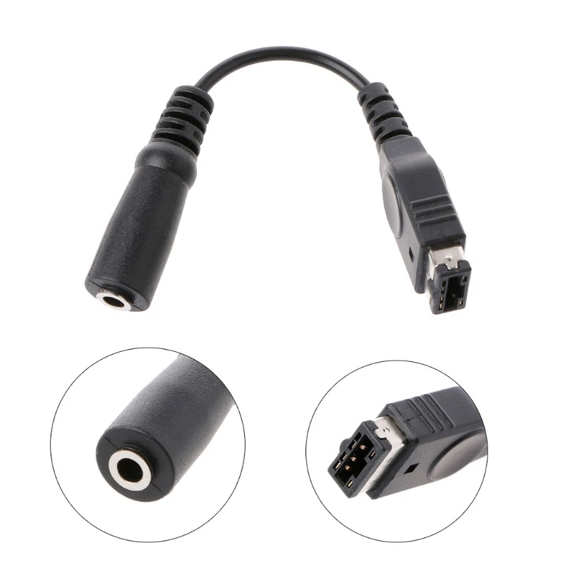 Cable adaptador de auriculares con conector de 3,5mm para Game Boy Advanced GBA SP