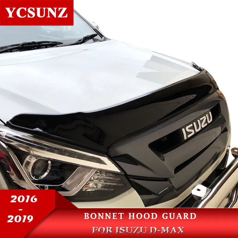 

ABS Bonnet Scoops Hoods Guards Accessories For Isuzu Dmax d-max 2016 2017 2018 2019 New Styling YCSUNZ