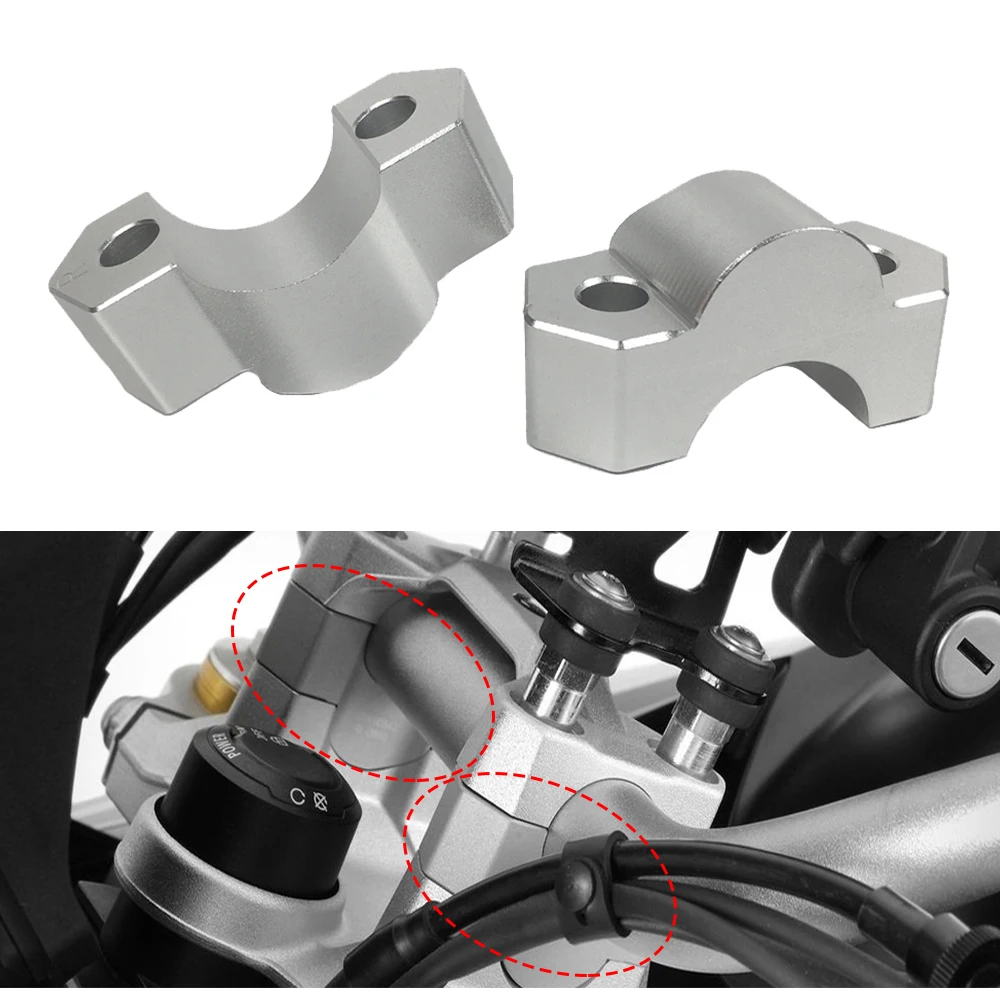 Motorcycle Accessories For 2020 2021 2022 2023 BMW F900XR F900R Handlebar Riser Height Moves Up Handle Bar Raisers Motor Parts