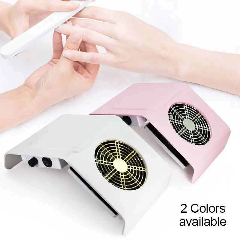 NAILCO 40W Nail Dust Suction Strong Collector For Nail Dust 2 Colors  Cleaner Machine nails for manicure Salon tools