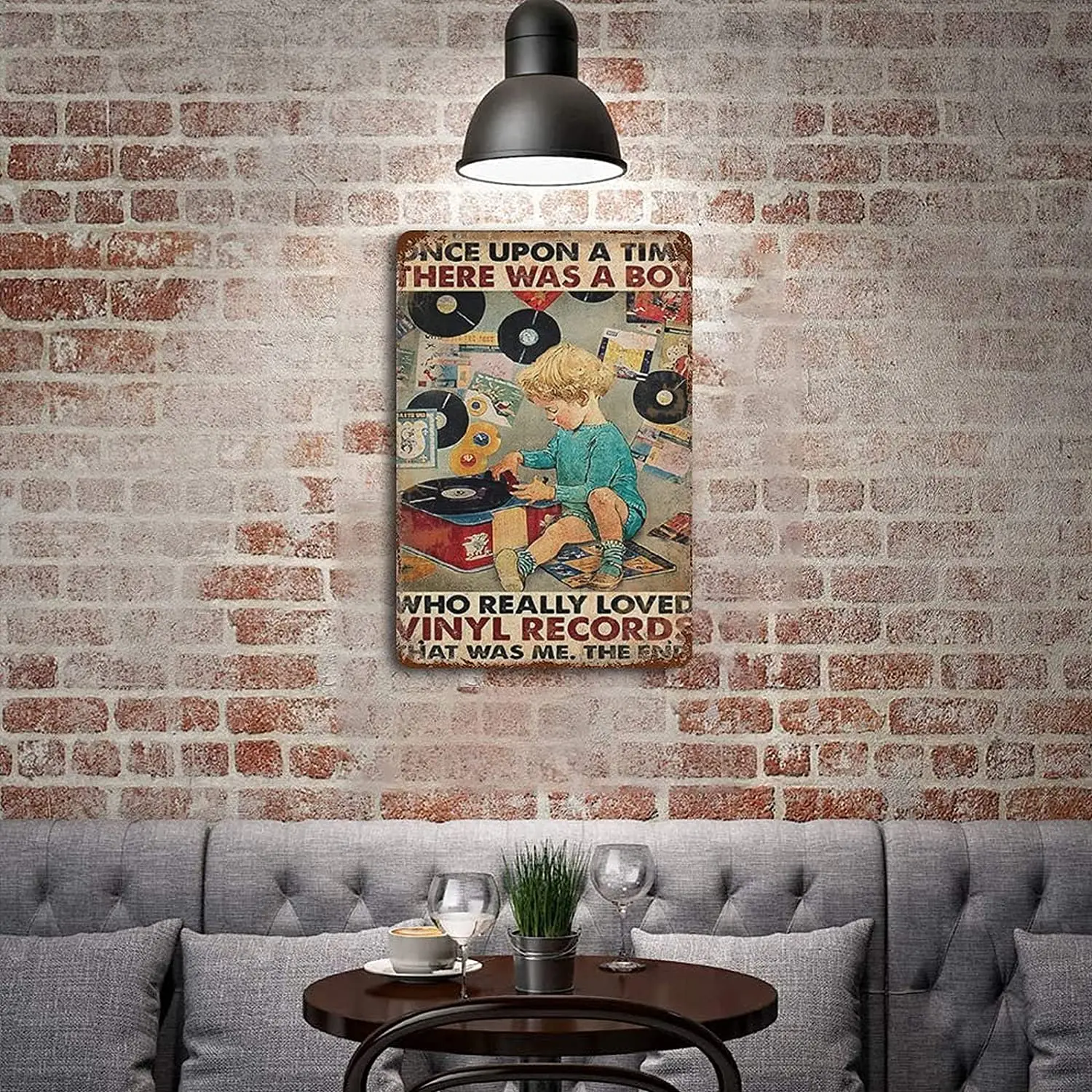 Jefcy-レトロな金属のポスター,ヴィンテージのブリキの看板,家の看板,アルミニウムの看板