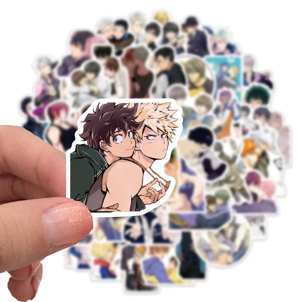10/30/50PCS Spiel BL; yaoi Animation Personalisierte Graffiti Wasserdicht Aufkleber Telefon Bike Laptop Gitarre Gepäck Auto Homosexuell Aufkleber