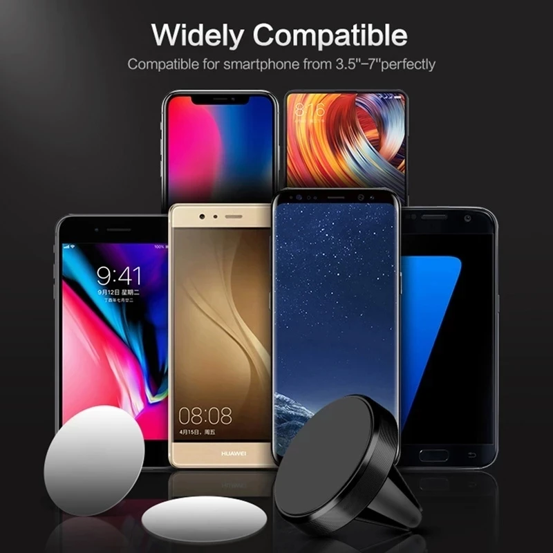 รถแม่เหล็กขาตั้งโทรศัพท์สำหรับ iPhone Xiaomi Huawei Samsung Air Vent แม่เหล็ก Mount โทรศัพท์มือถือสำหรับรถ