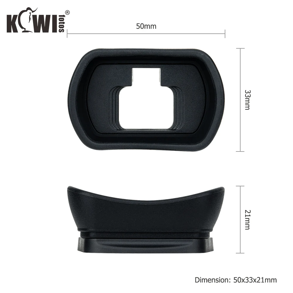 Oculare per mirino con fotocamera estesa in Silicone morbido per Nikon Z6 II Z7 II Z5 Z7 Z6 Z6II Z7II Eye Cup Eyeshade sostituire DK-29