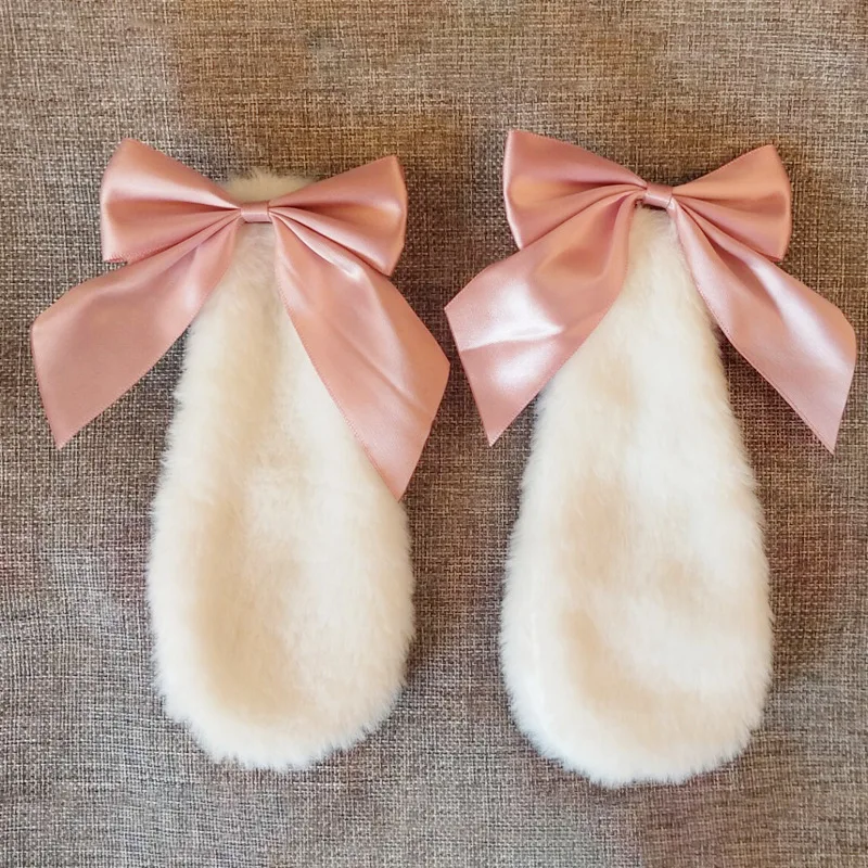 2Pcs Japanse Konijn Bunny Oren Hoofdband Kawaii Anime Cosplay Bandana Halloween Party Kostuum Accessoires