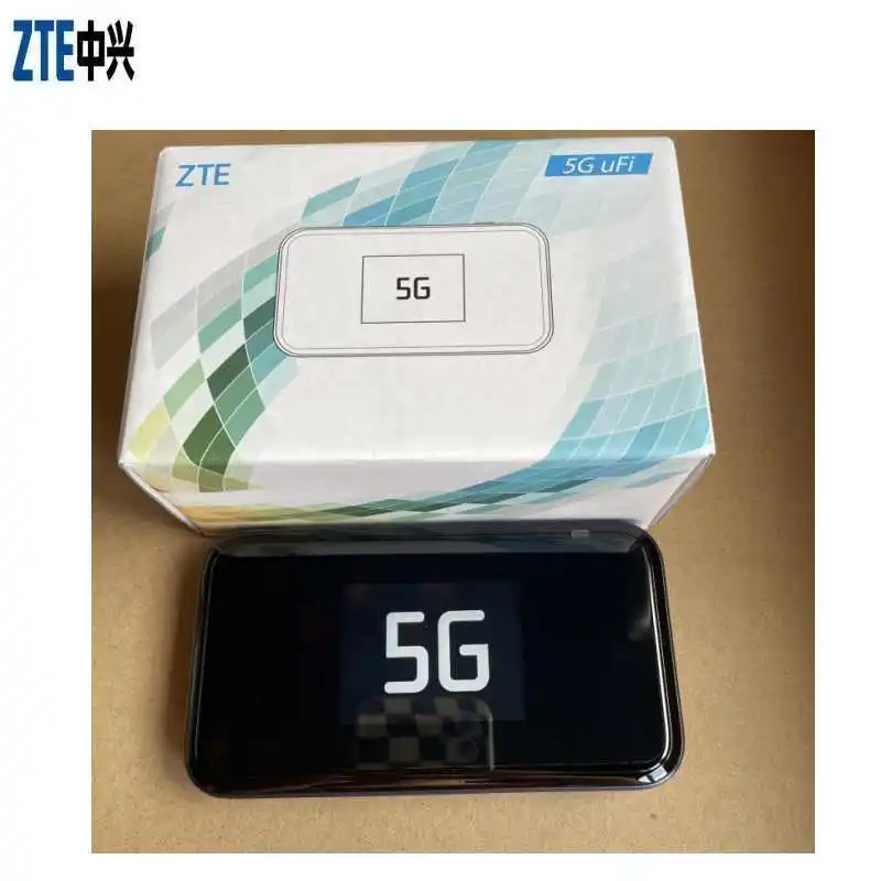 

ZTE MU5001U 5g router with SIM card Mobile Hotspot Sub6 5G Networks Gigabit speed MU5001 2.4 Inch touch screen 4500mAh batter