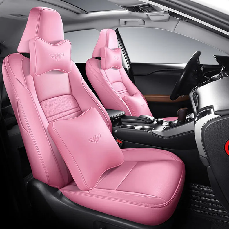 custom Car seat cover full set For Hyundai Veloster Elantra Santa Fe ix35 Tucson i30 Coupe Azera Rohens Matrix car accessoires