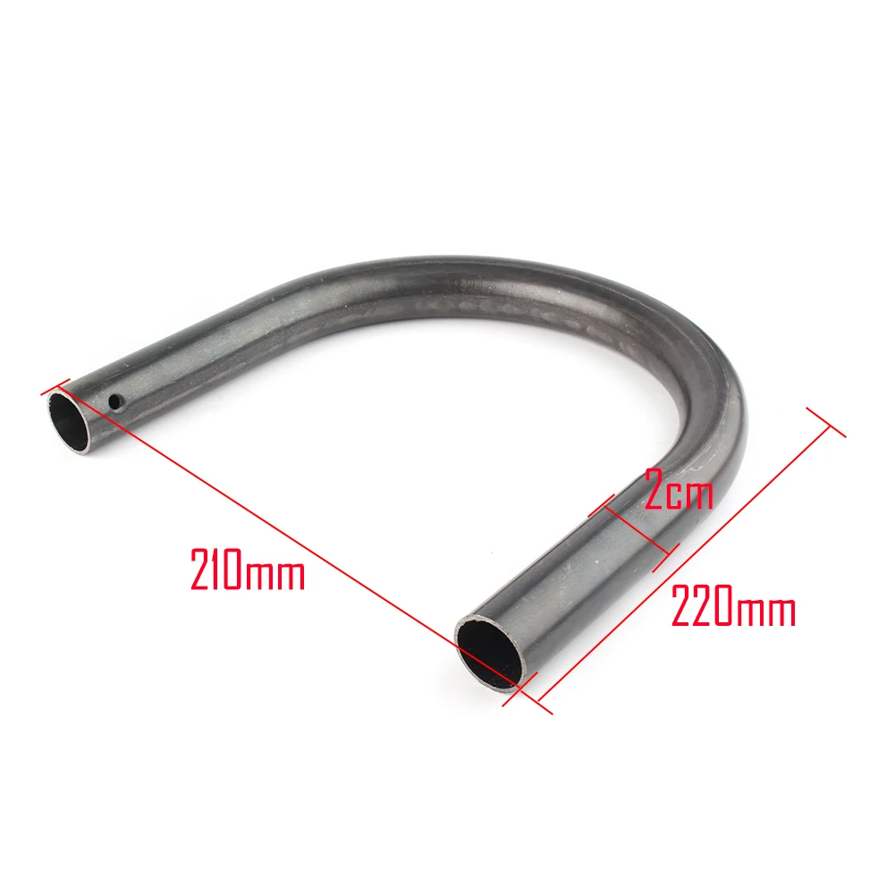 Cafe Racer Seat Frame Hoop Loop End Brat For Yamaha Suzuki Honda 210mm Unpainted Motorcycle Accessories