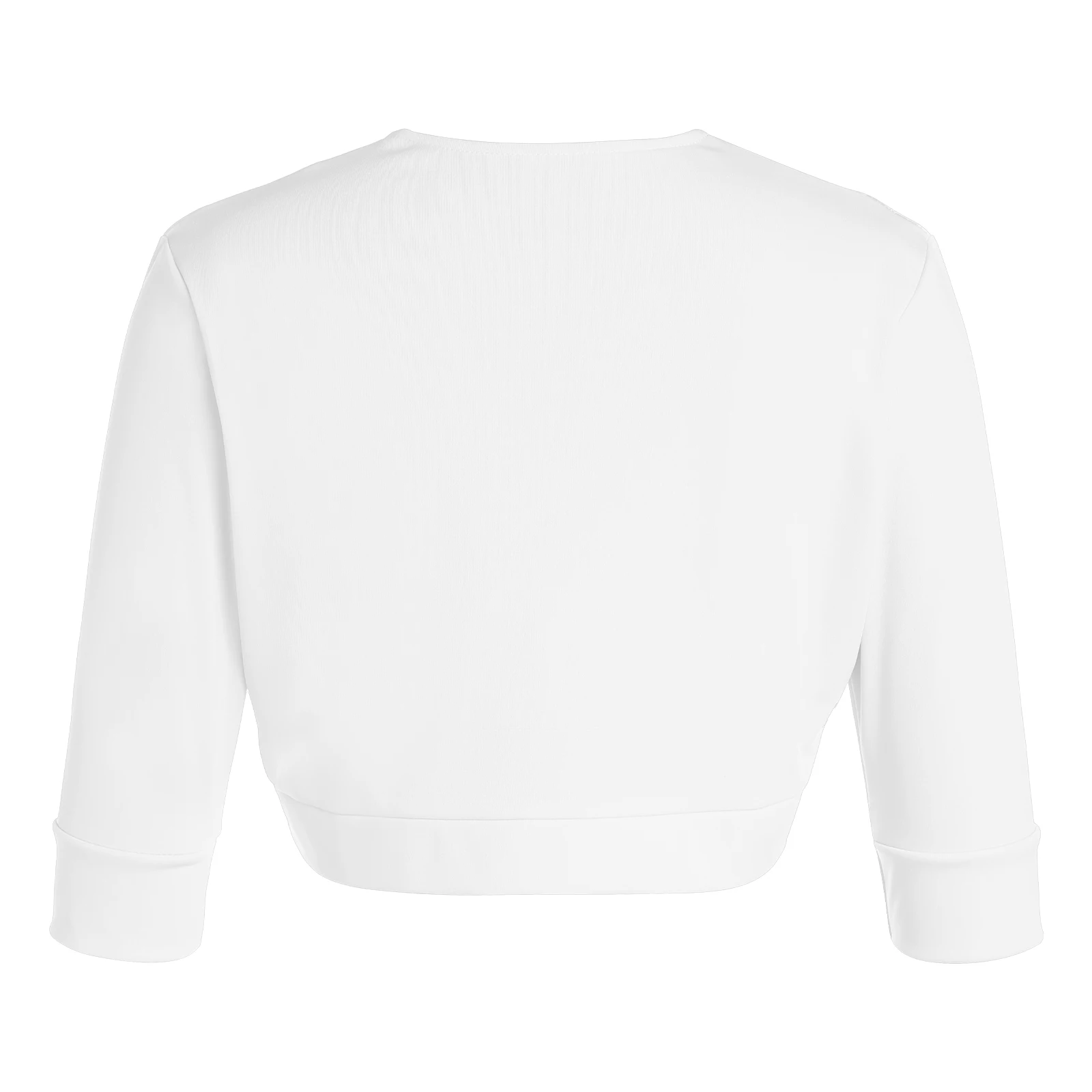 Frauen Frühling Herbst Strickjacke Mantel einfarbig Langarm kurze Jacke Crop Tops für lässig täglich