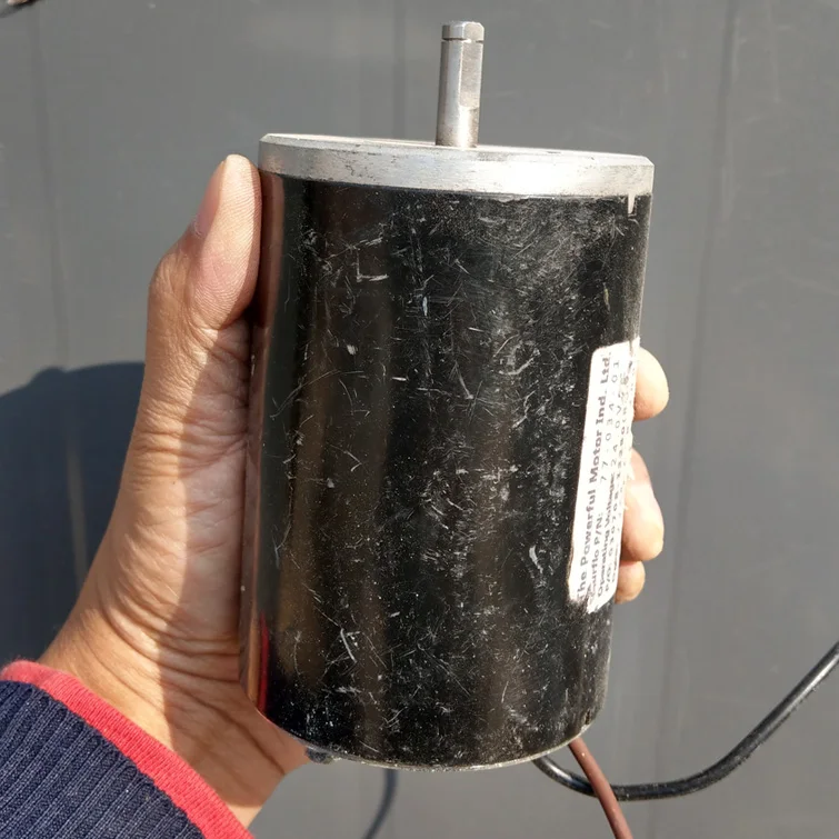 50W-200W DC24V 1500-2500RPM DC permanent magnet motor, high power, DIY spindle, lathe, bench drill, etc.