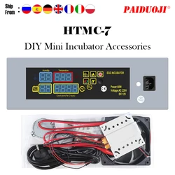 HTMC-7 high quality Thermostat Regulator DIY Mini Incubator Egg Goose Bird Quail  Incubator Part  Automatic Digital Incubator