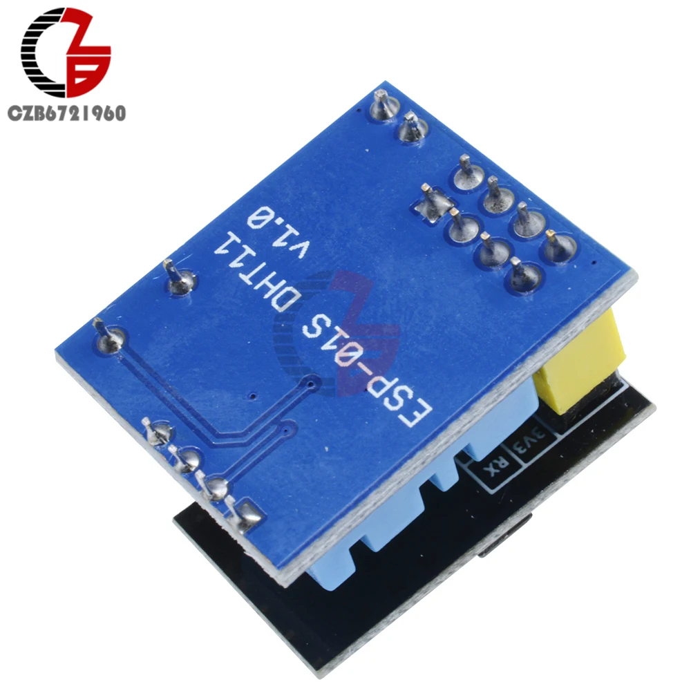 ESP8266 ESP-01S Wifi Thermostat Hygrostat Temperatur Humdity Controller DHT11 Sensor + WIFI Adapter + ESP-01S Modul