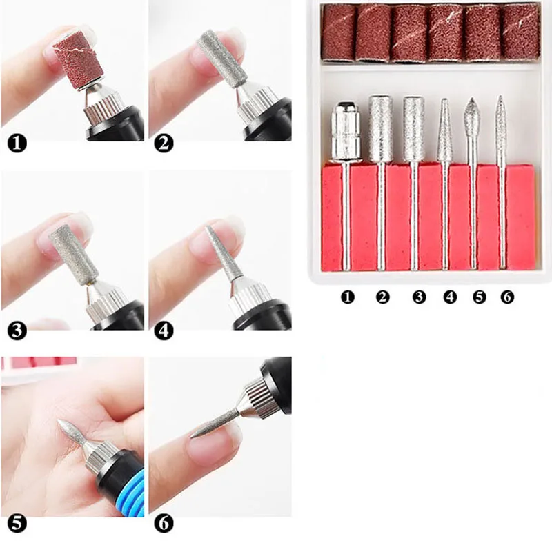 1PCS Professional Electric Nail Drill Machine Polish Grinding Nail Art Manicure Tool Exfoliating Professional Nail Art