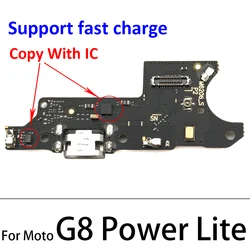 Carte de câble flexible pour Motorola Moto G8 Power Lite, connecteur S6, chargeur Micro USB, port de charge