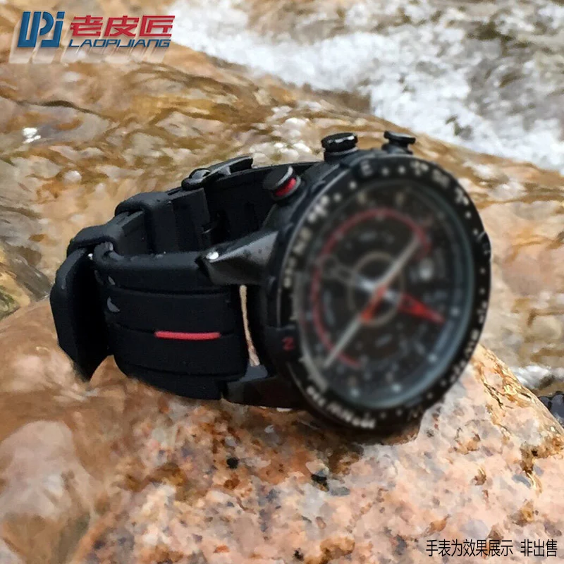 High quality rubber watchband for timex watch T2N720 T2N721 TW2T76300 watch strap Waterproof silicone sports band outset 16mm