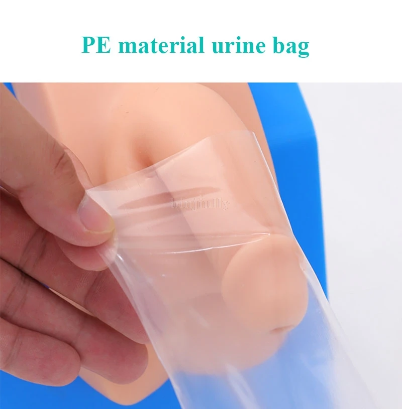 50Pcs Urine Bags Men Bedridden Portable Emergency Adult Urinal Disposable PE Urine Bags Outdoor Travel Urine Incontinence Care