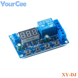 XY-DJ DC 6-40V Battery Charger Discharger Board Module LED Display Undervoltage Overvoltage Protection Board Precision Auto Off