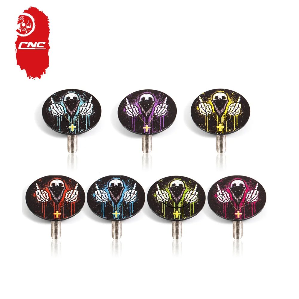 CNC Bicycle Headset Top Cover Aluminum Alloy Mountain Bike Stem Top Cap Mtb Road Bike Bowl Cover Universal Cycling Accessories