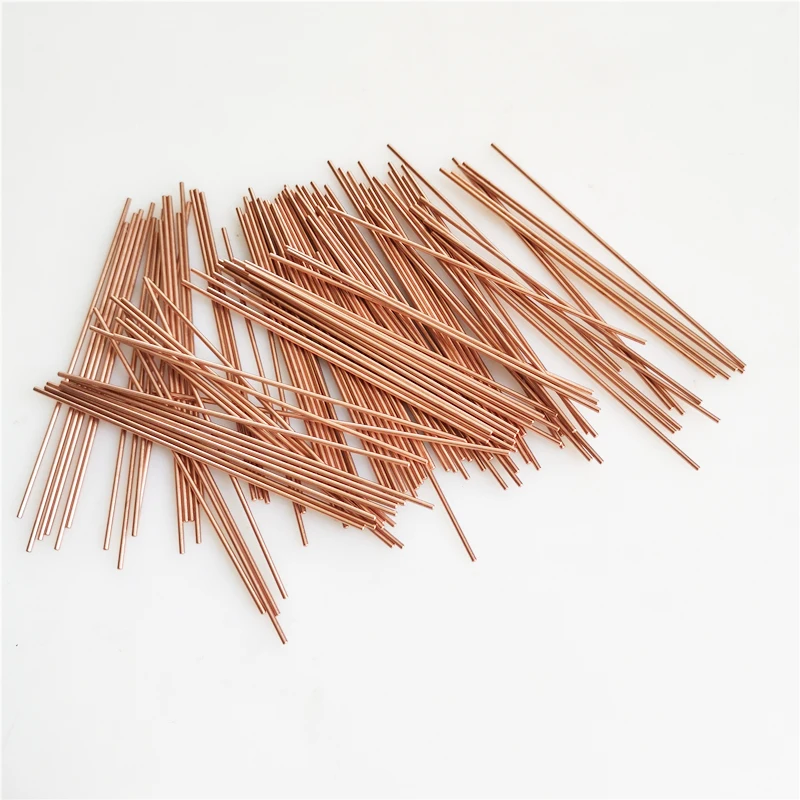 1.5X100mm بقعة لحام دبوس ثابت لحام الألومنيوم أكسيد النحاس الإبر عالية الجودة استبدال لحام دبوس
