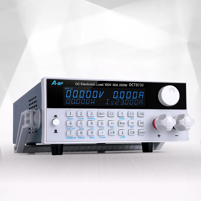 A-BF DC Programmable Electronic Load Meter High-precision Battery Tester Capacity Internal Resistance Load Test 200W/300W/400W