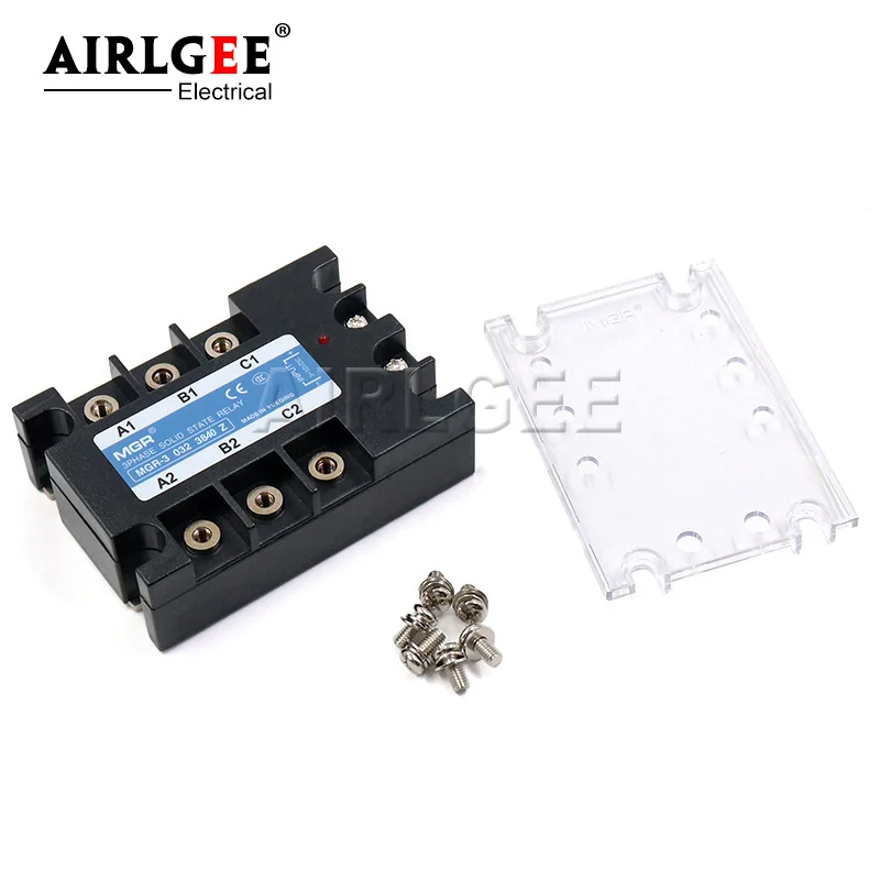 Imagem -03 - Ssr Fase Relé de Estado Sólido Ssr Dc-ac Mgr3 032 3840z dc Controle ac 380v 40a Peças