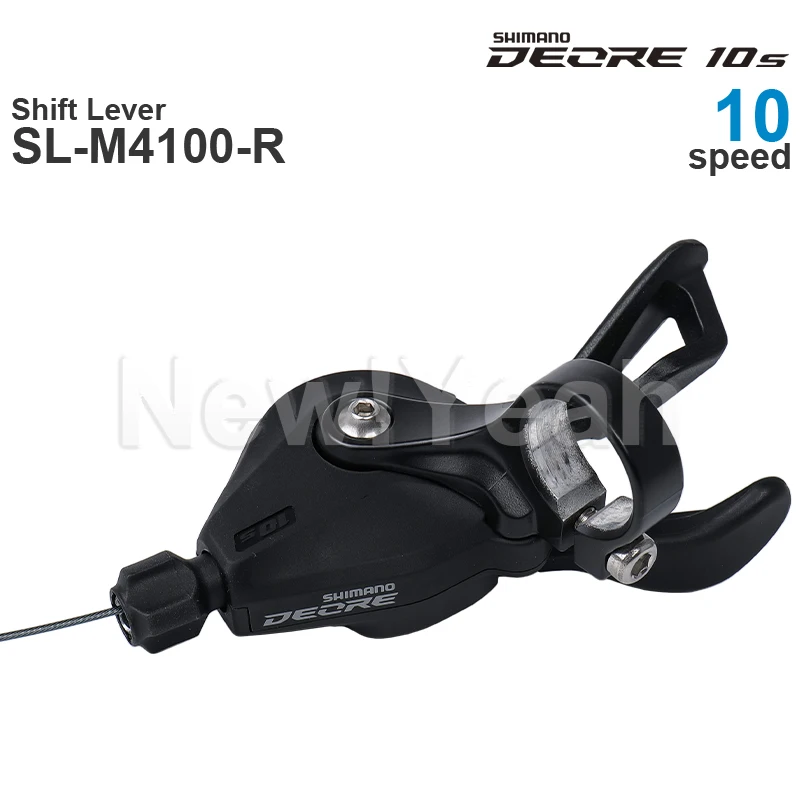 SHIMANO DEORE M4100 10 Speed Shifter SL-M4100-R  - Right Shift Lever - Clamp Band - 10-speed original parts