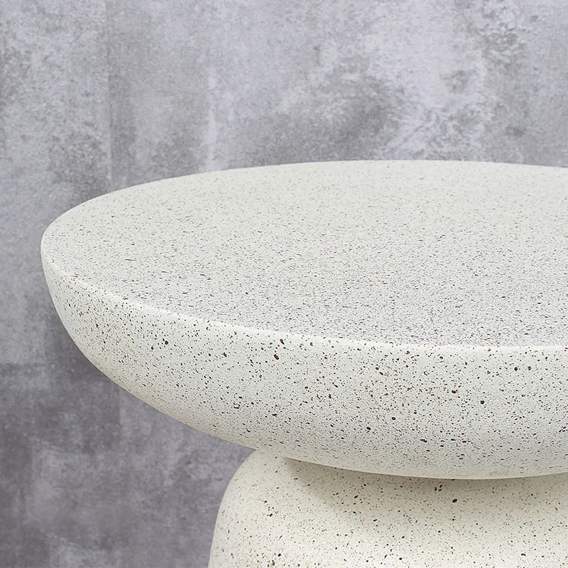 Outdoor Side Table Corner Table Nordic Bedside Creative Art Lacquer Round Side Small Coffee Table