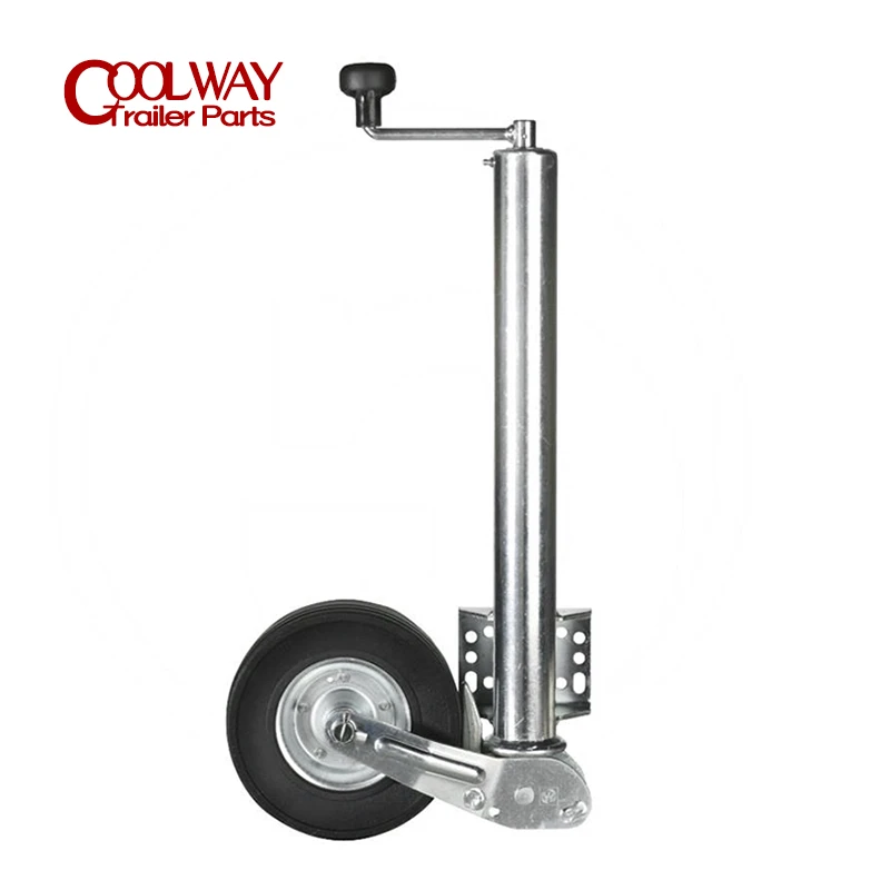 60MM Heavy Duty Folding Jockey Wheel CAP 400KG Trailer Jack Leg Stand RV Parts Camper Caravan Accessories