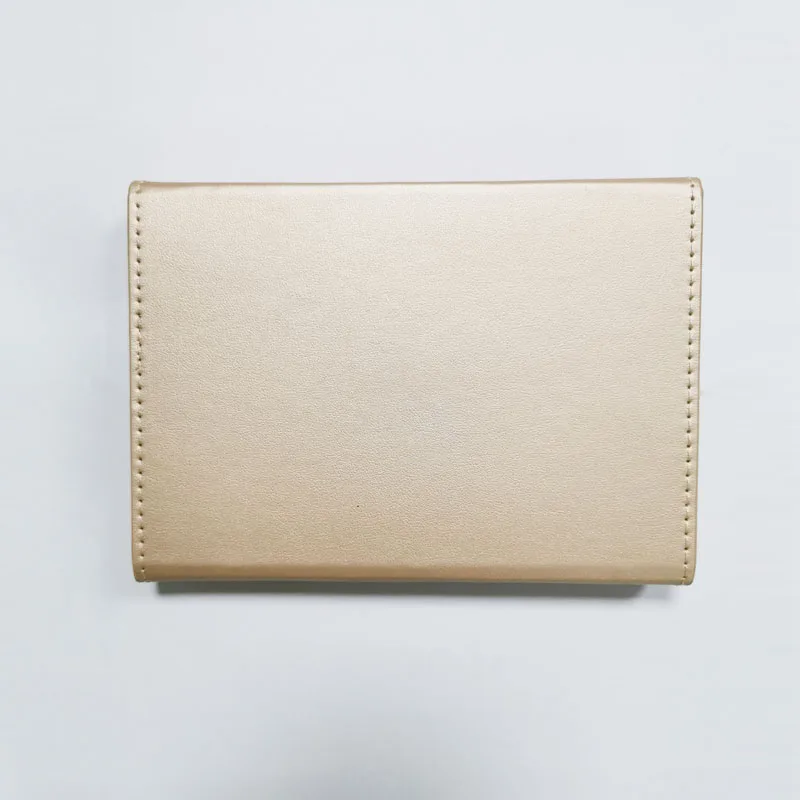 Tarjeta de felicitación de Video con pantalla LCD de 4,3 pulgadas, folleto de Material de cuero PU de alta tecnología