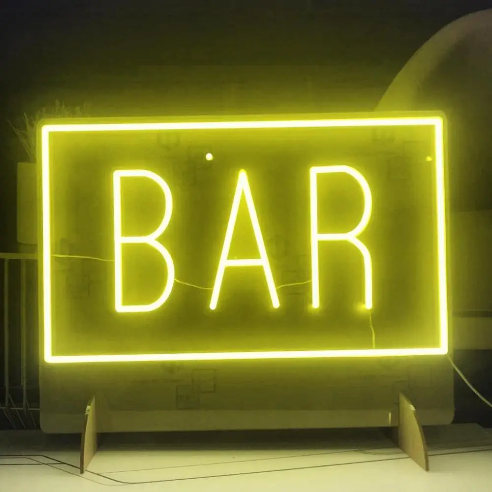 Led Neon Biru Bar Neon Led Sign, Biru Neon Bar-Bar Neon Sign, TheNaturalNeon