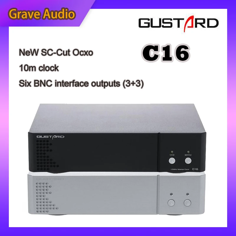 

GUSTARD C16 10M Audio Clock High Precision Low Noise Audio Clock Constant temperature crystal OCXO