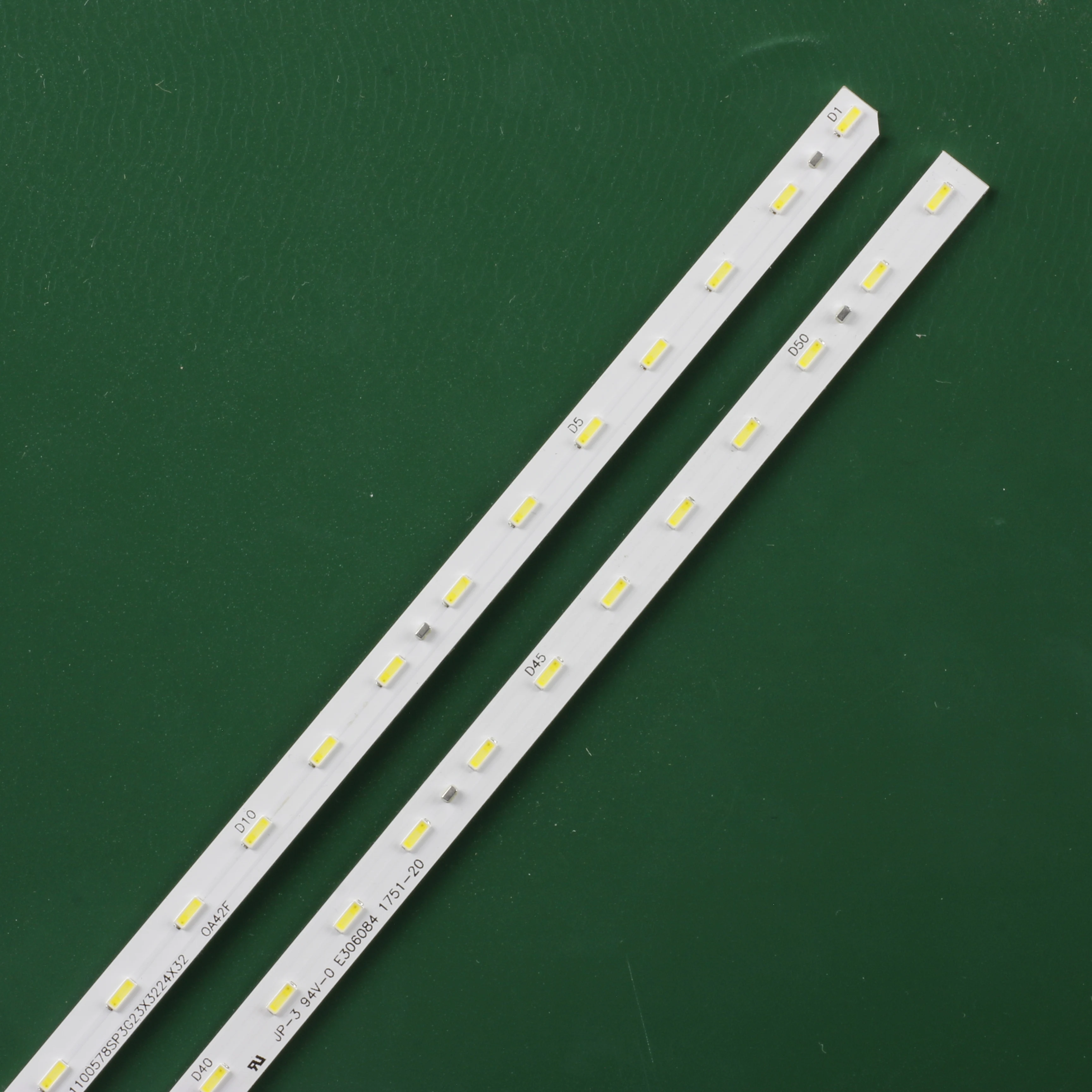 2Pcs LED Backlight สำหรับ SONY XBR-55X800E KD-55XE7005 KD-55XE8577 KD-55XE5896 ST0550AP5 4 KD-55XE8596 55X720E V550QWME03 V55QWSE09